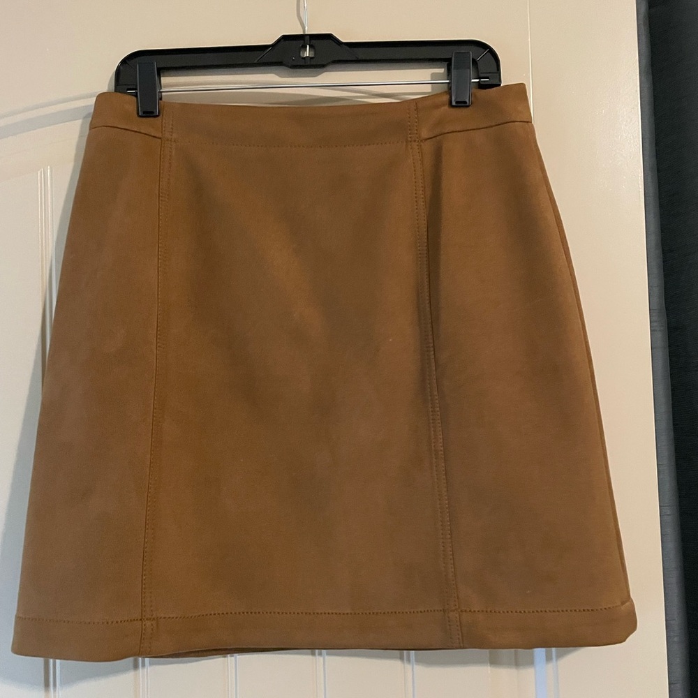 Ann Taylor Faux Suede Skirt